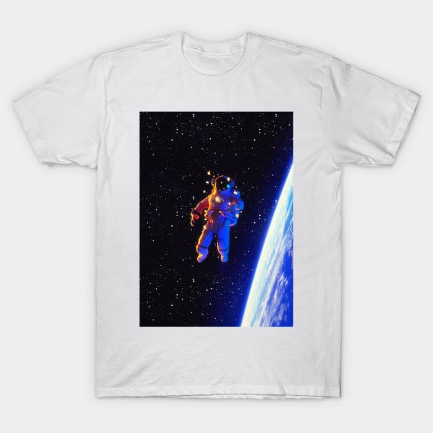 Cosmic Nature T-Shirt by linearcollages